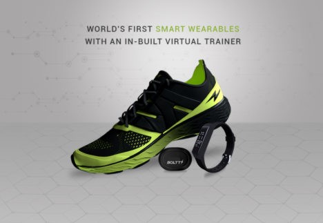 boltt smart shoe band stride sensor