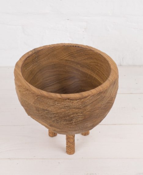 raw wood bowl