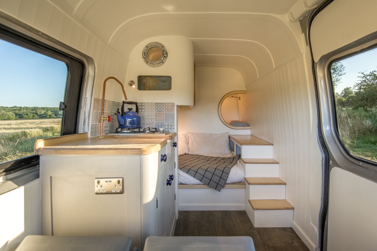 living space camper van