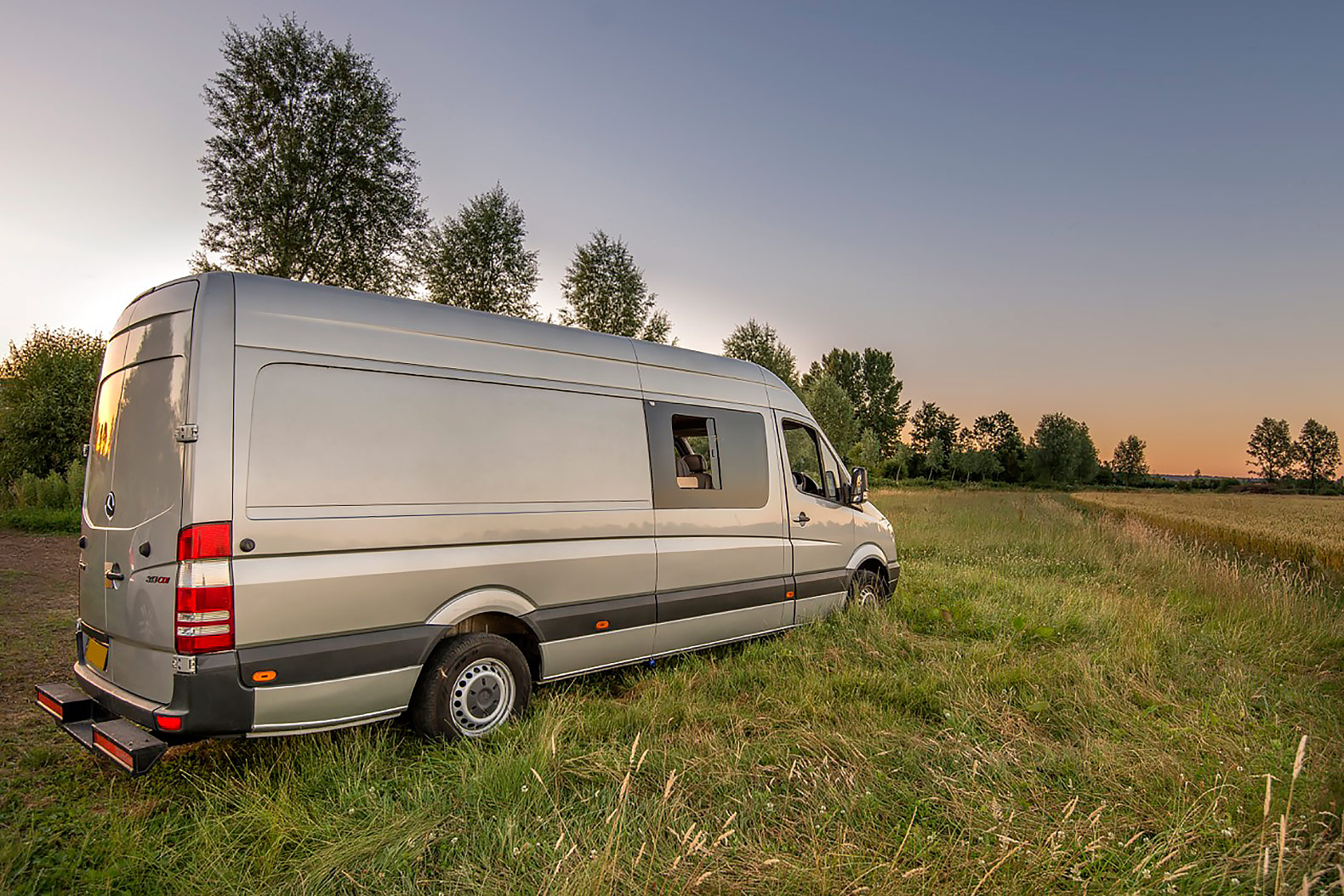 stealth DIY camper van