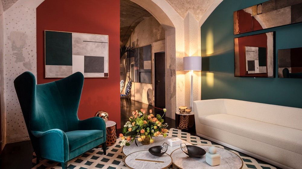 Apartment at Rossana Orlandi's Milan Showroom