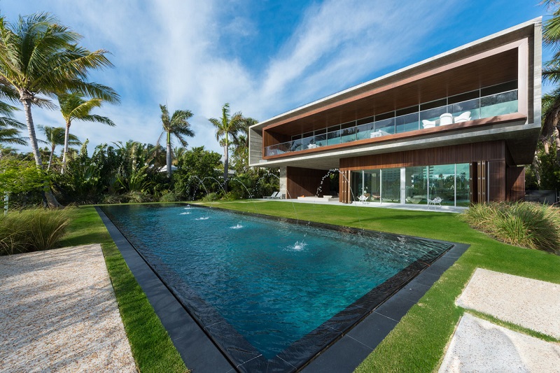 Luxury Miami Beach house Casa Canal - Saltwater Pool