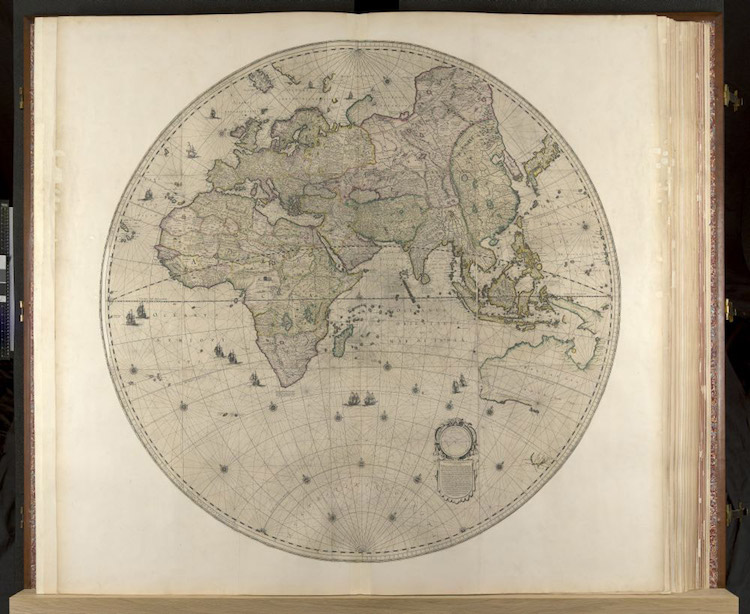 Klencke Atlas - Circular Map