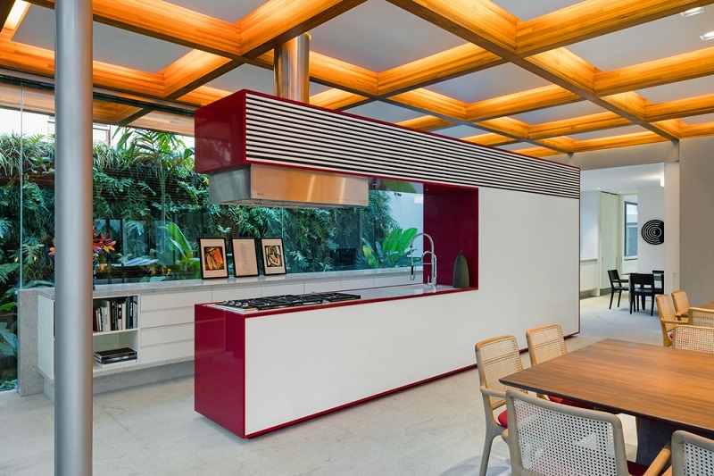 Tropical kitchen design