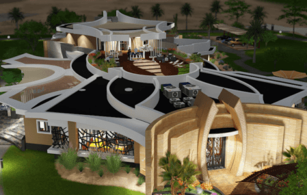 Serene Desert Villa Spa Retreat - SpaceLineDesign
