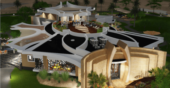 Serene Desert Villa Spa Retreat - SpaceLineDesign