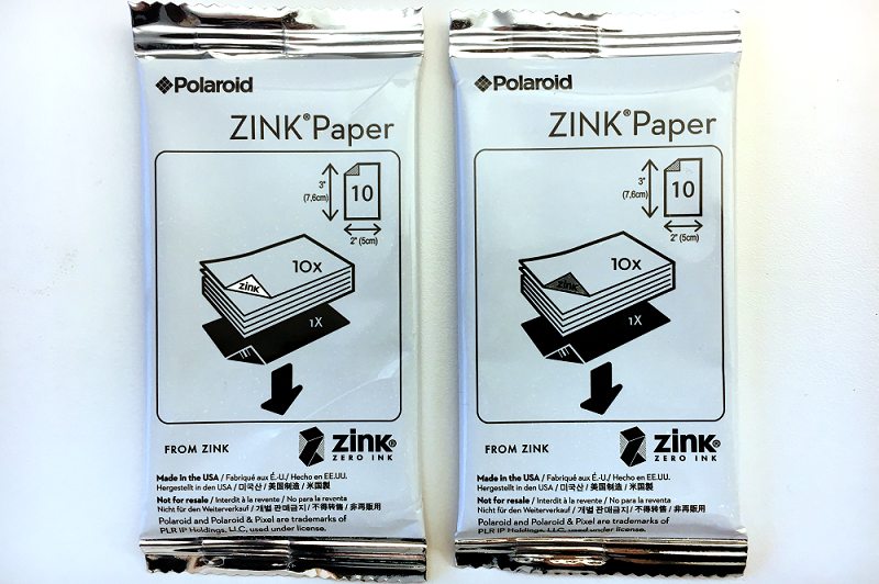 Polaroid Zink Paper