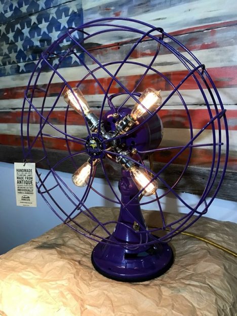 Electric Fan Lamp - Machine Age Lamps