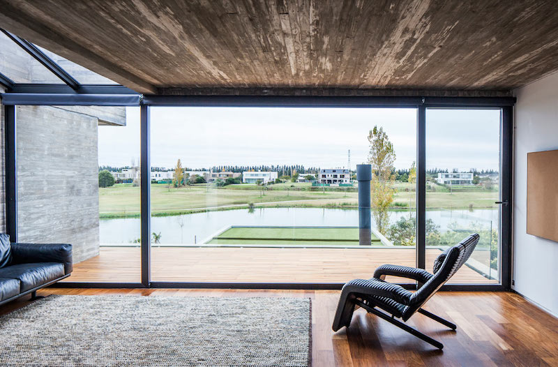 FSY House - Remy Arquitectos concrete home interior surfaces
