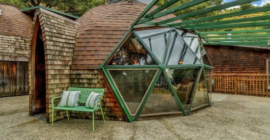 Geodesic Dome Home - Glass Panels