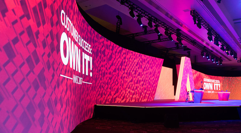 Worldwide Sales Conference - Adobe - stage view