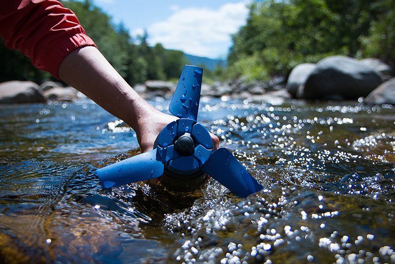 Enomad Uno: A Portable Hydropower Generator for Hikers and Survivalists | Designs & Ideas on Dornob