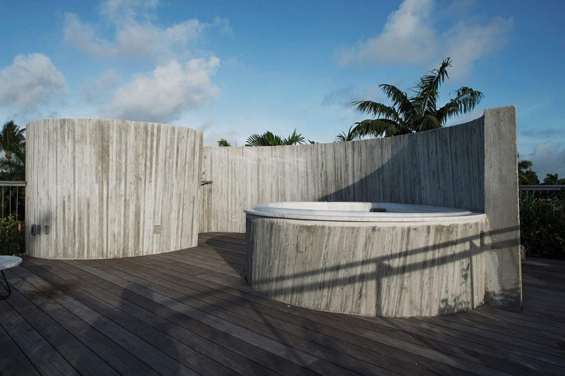 Sun Path House - Studio Christian Wassmann - Rooftop spa