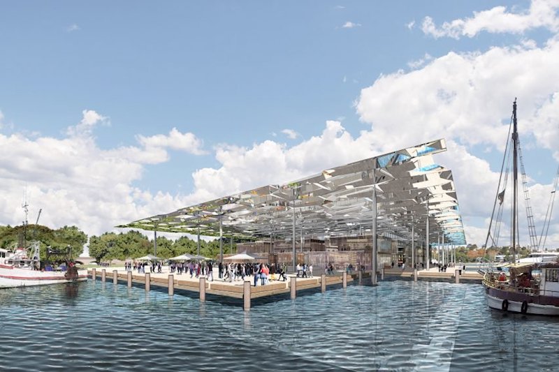 Sydney Fish Markets - AJ+C and NH Architecture 