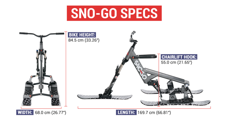 Sno-Go Ski Bike