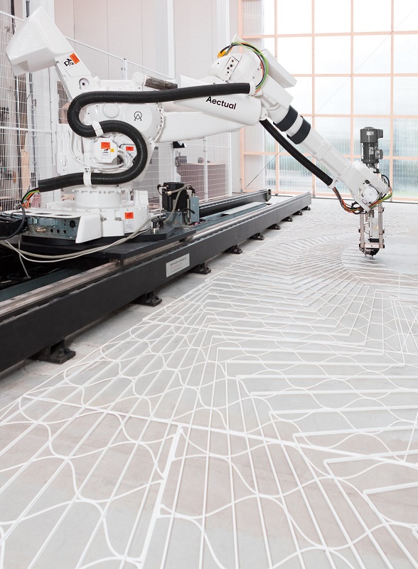 3D-Printed Terrazzo Flooring - Aectual
