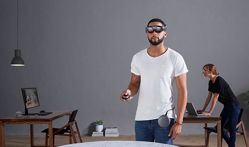 Magic Leap One augmented reality glasses