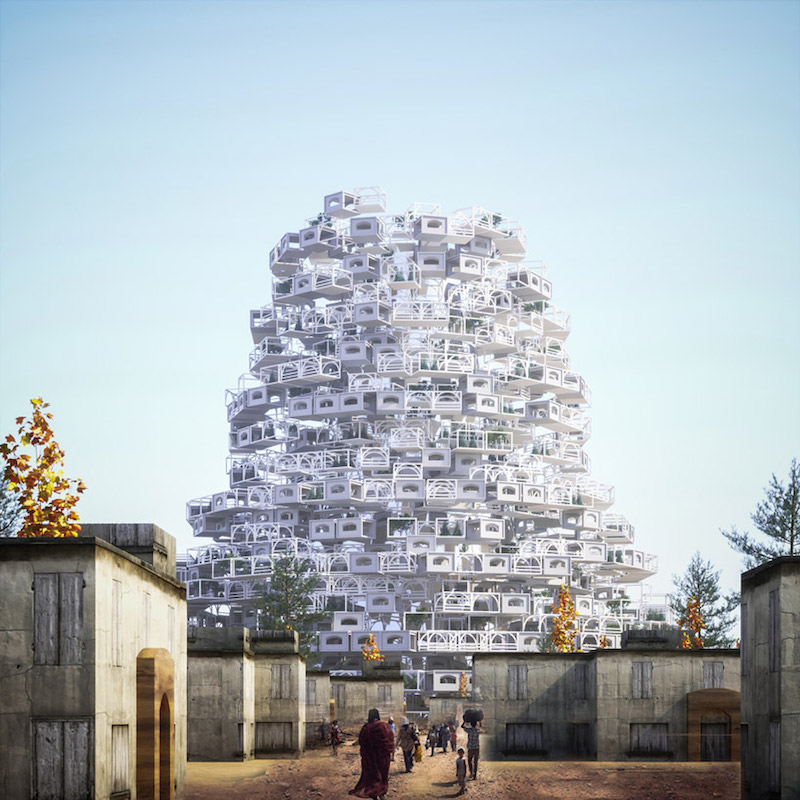 New Babel Tower - Kurtulus Göktas + Mohamed Abdellatif + Demet Karabacak