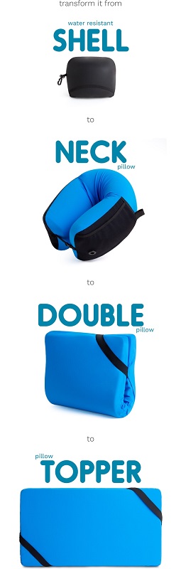 Omni Three-In-One Travel Pillow - Banale