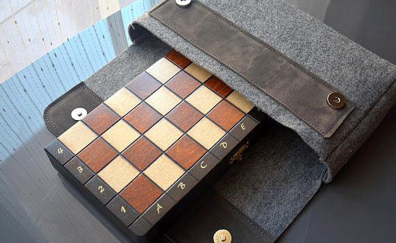 Personalized Travel Chess Set