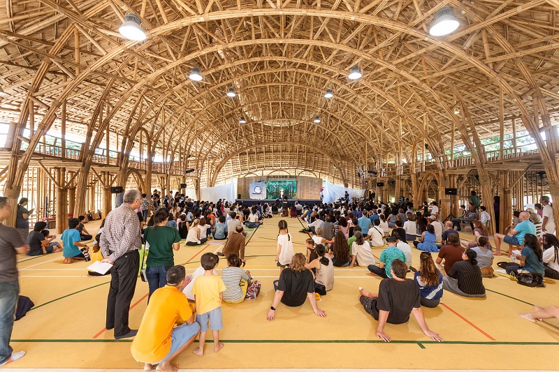 Bamboo Sports Hall for Panyaden International School - Chiangmai Life Construction