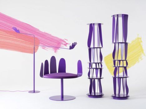All-Purple Furniture Collection