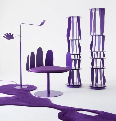 All-Purple Furniture Collection