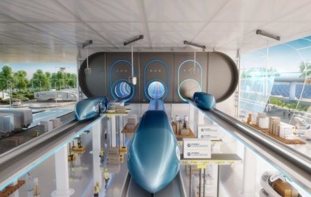 Hyperloop Renderings