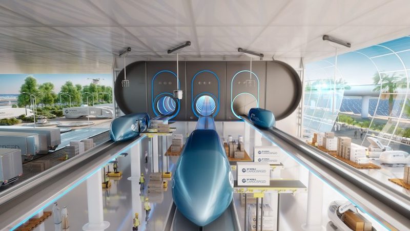 Hyperloop Renderings