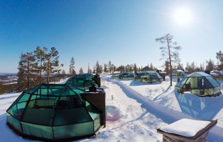 The Golden Crown Levin Iglut hotel in Finland .