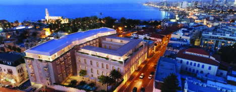 The Jaffa, a hospital-turned-luxury hotel in Tel Aviv, Israel