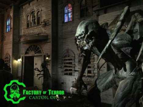 Shots from the Factory of Terror Haunted House in Canton, Ohio.