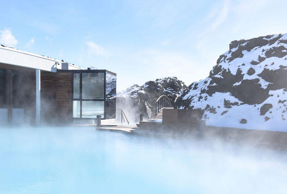 The spa at the new Retreat at Blue Lagoon Iceland