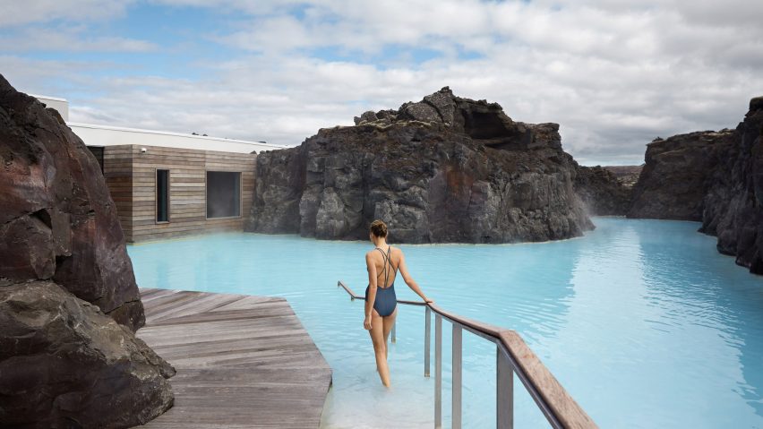 The spa at the new Retreat at Blue Lagoon Iceland. 