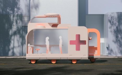 Space10 Lab's vision for a mobile drug dispensary.