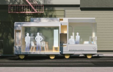 Space10 Lab's vision for a mobile office environment.