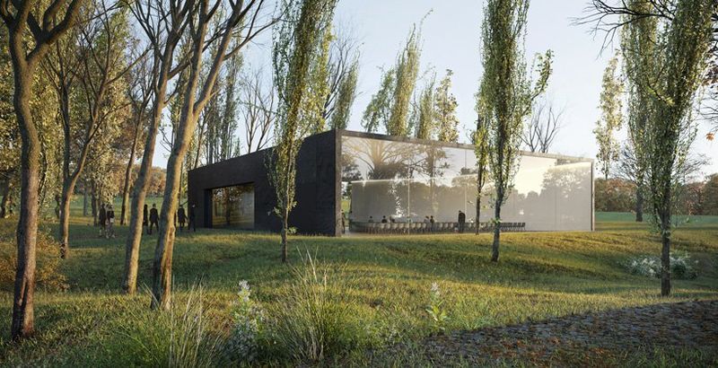 "Funeral Ceremony Centre," an ultramodern funeral home by HofmanDujardin.