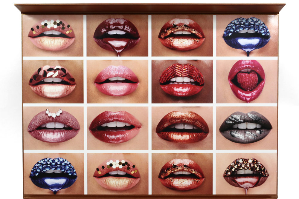 Several exampples of Vlada Haggerty's Lip Art.