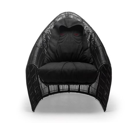 The Sidious Easy Armchair. Designed by Kenneth Cobonpue as part of his new Star Wars-themed furniture collection.