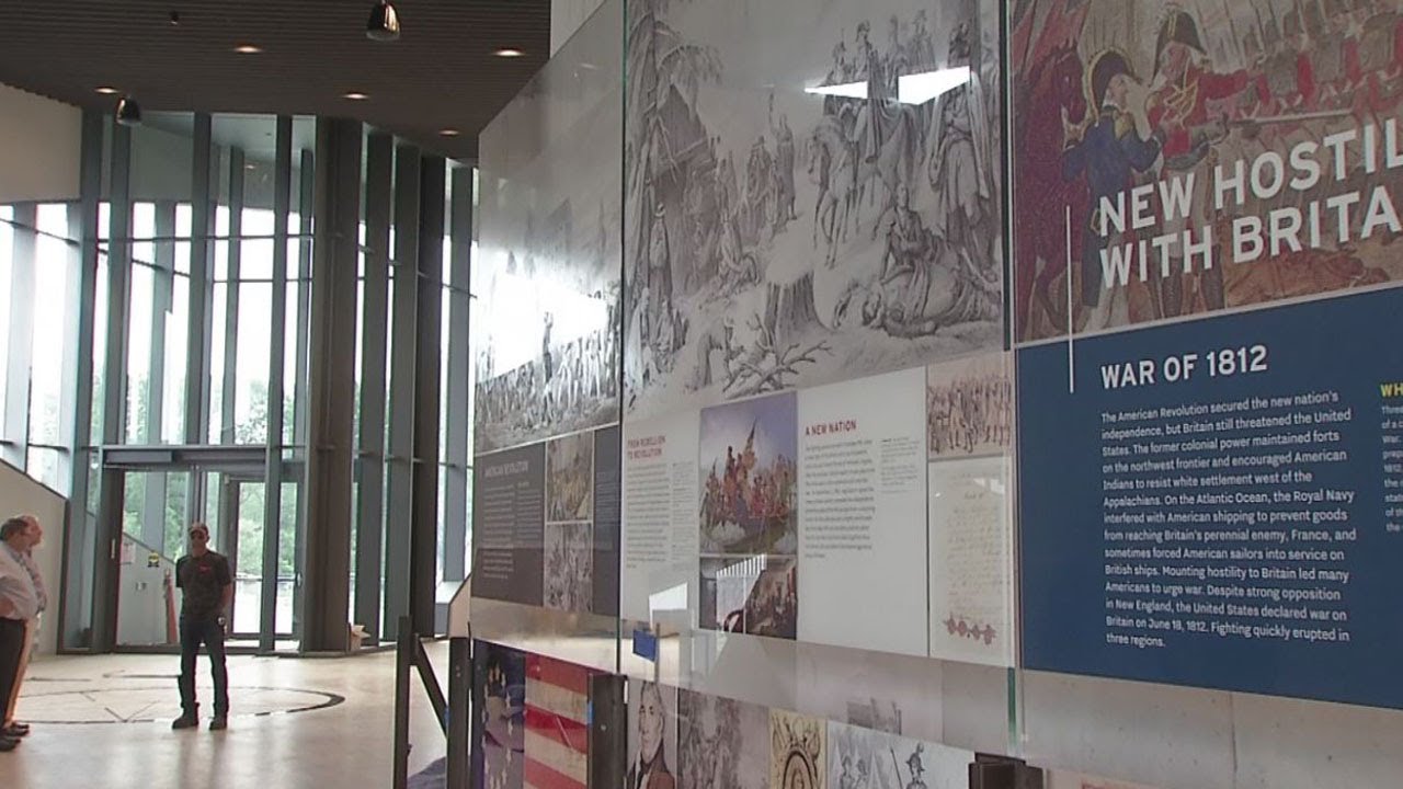 One of the exhibits inside the new National Veterans Memorial and Museum.