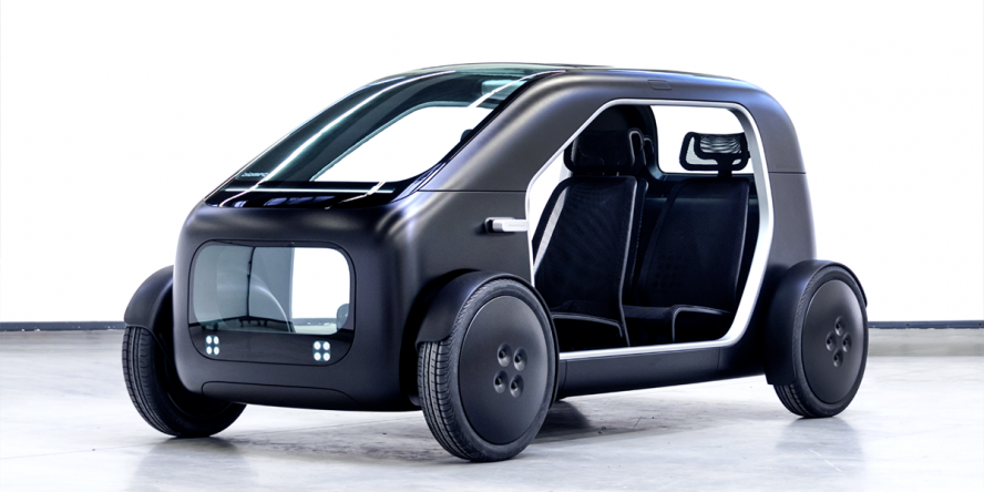 Biomega's new SIN electric car.