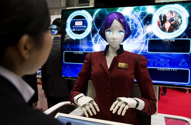Japan's new ARISA Humanoid Robot helper.