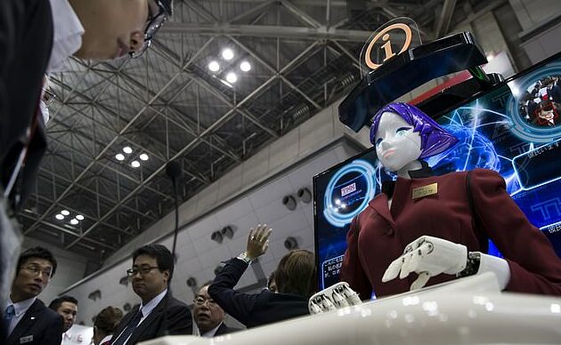 Japan's new ARISA Humanoid Robot helper.