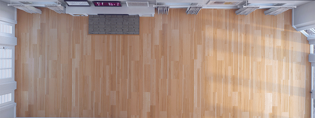 A GIF showing a number of virtual interior design reconfigurations, as generated by Modsy. 