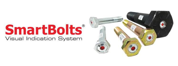SmartBolts of several sizes next to the company logo.