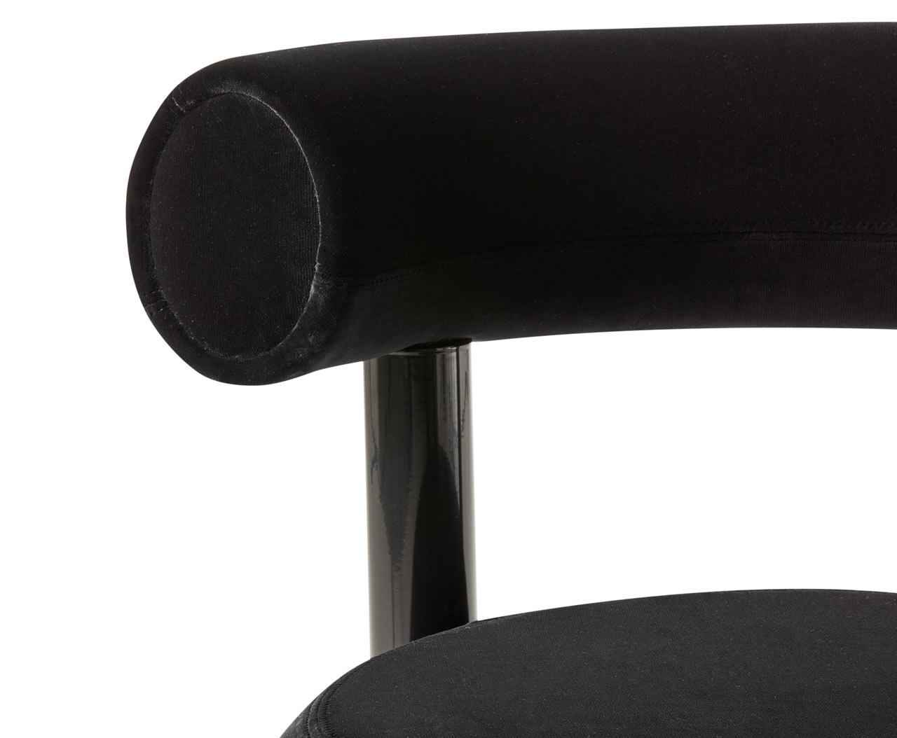 A few of the minimalist plush chairs featured in Tom Dion's new "FAT" furniture collection.