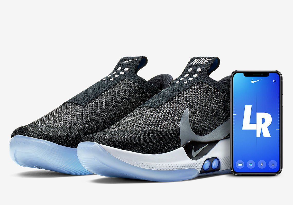 Nike's new self-lacing "Adapt BB" sneakers. 
