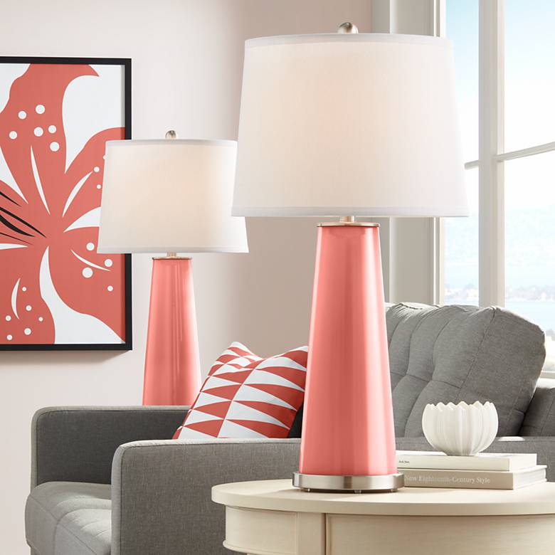 The new "Coral Reef" lamp set from Lamps Plus. 