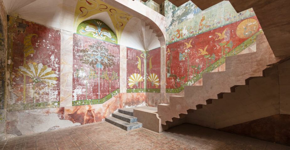 Stills from "The Imaginary Museum," the new photography series from Romain Veillon that shines a light on Europe's abandoned murals.