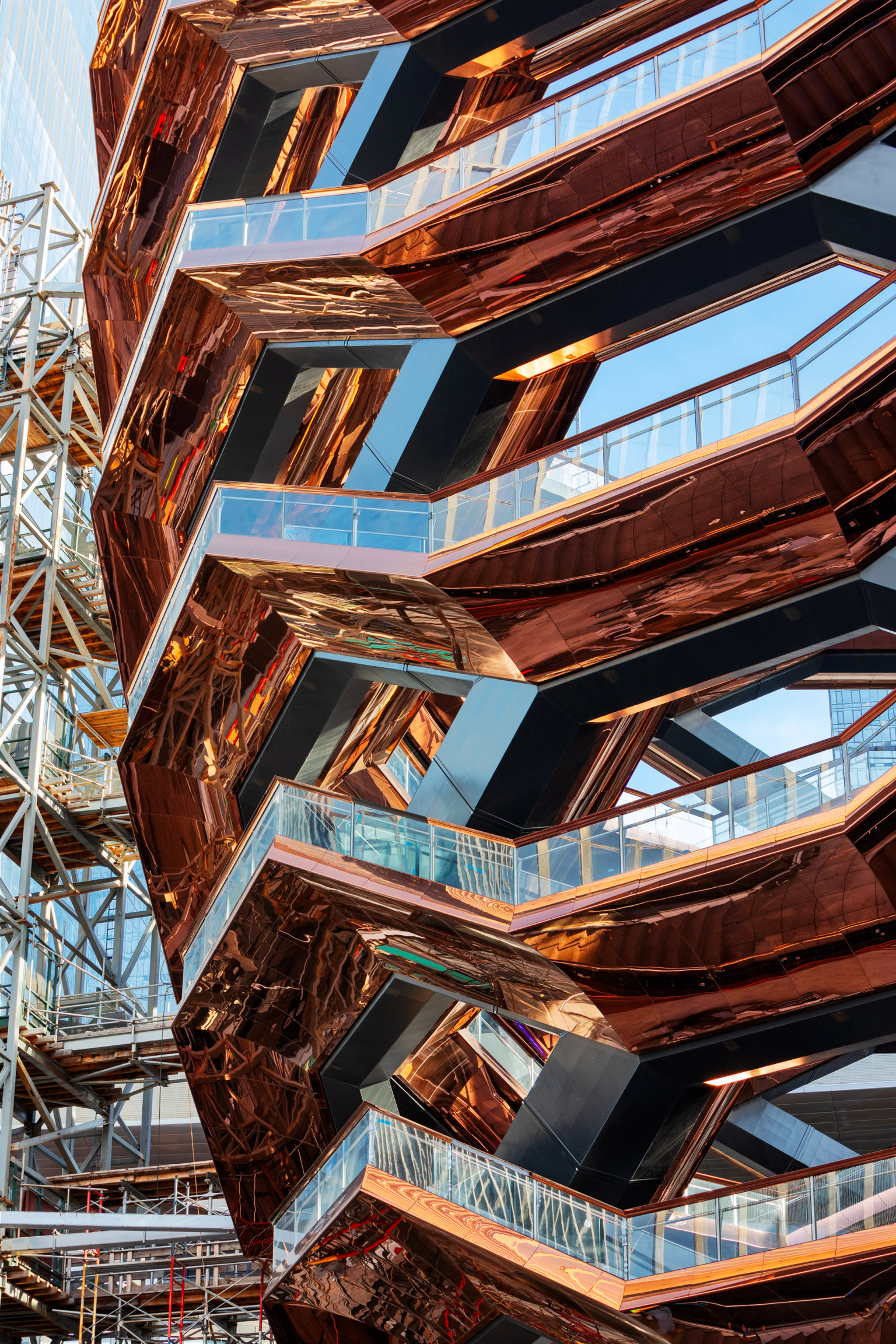 "Vessel (TKA)," a dizzying new sculptural staircase by Thomas Heatherwick. 